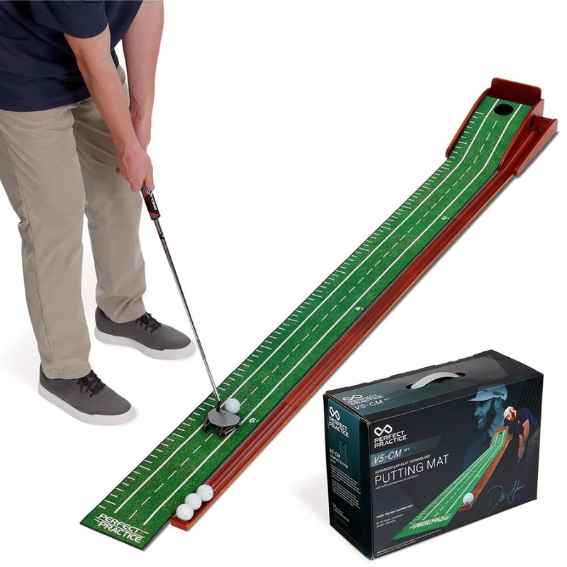 Perfect Practice V5 Putting Mat – Compact 8′ Compact
