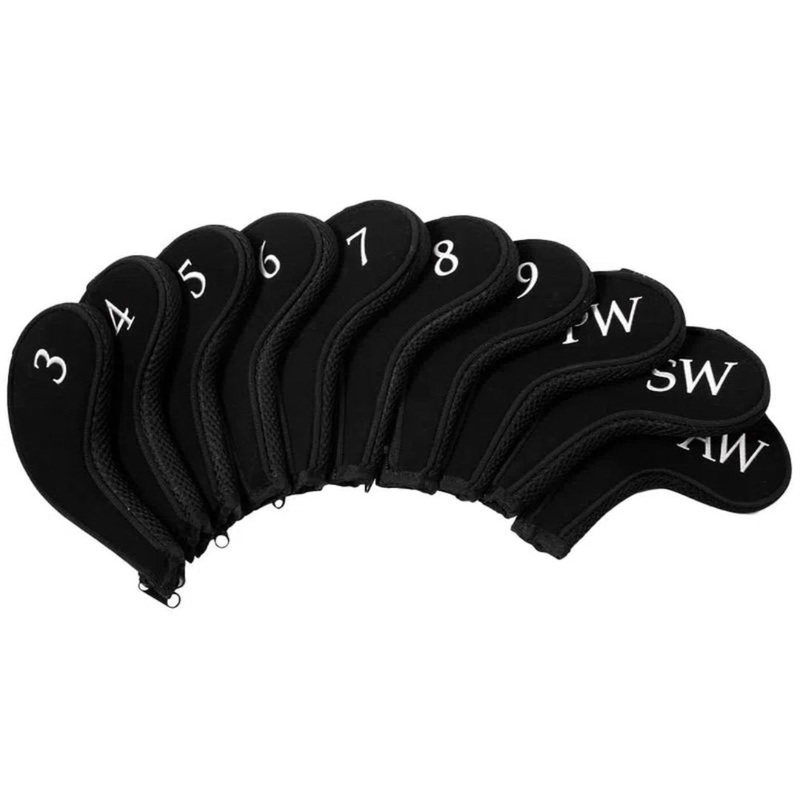 ProActive Sports Zippered Closure System Iron Cover Set – 10 Piece BLK