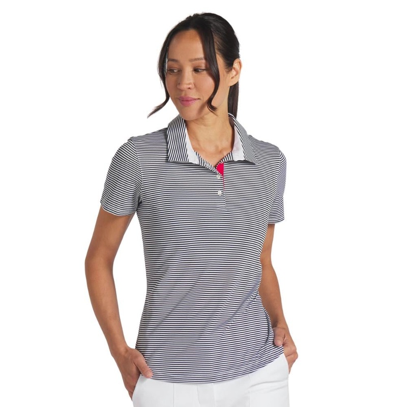 Puma Women’s X Volition Pique Short Sleeve Polo 24 NAVY LG
