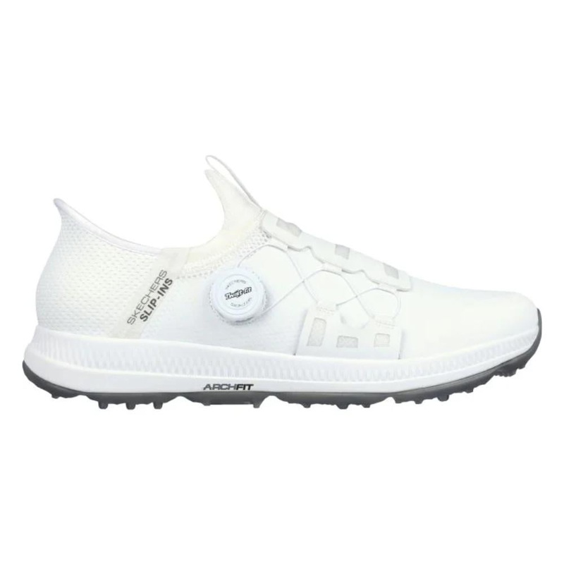Skechers Men’s Go Golf Elite 5 Slip Ins Golf Shoes 24 – White WHITE 9.5 Medium
