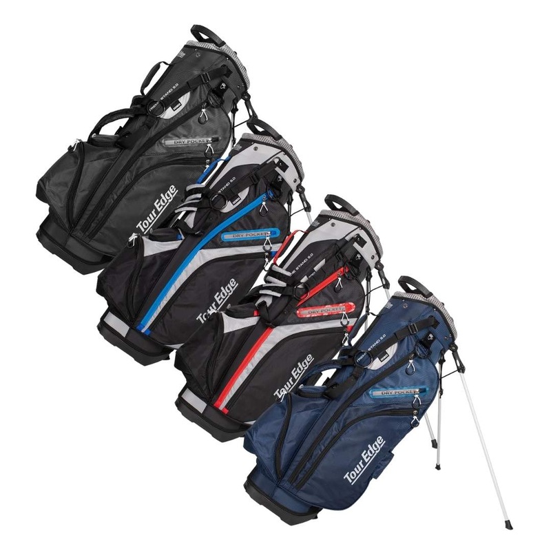 Tour Edge Hot Launch Xtreme 5.0 Stand Bag BLACK/RED