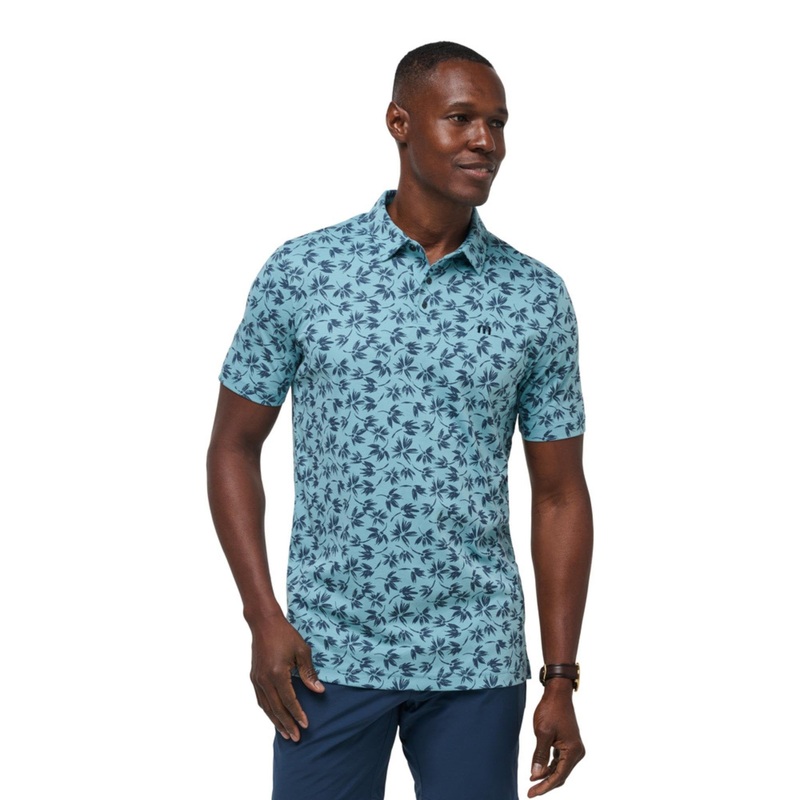 TravisMathew Men’s Featherweight Jungle Polo CAMEO 2XL