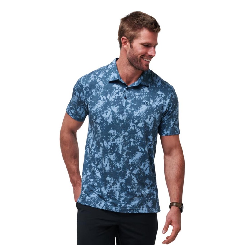 TravisMathew Men’s Featherweight Please Polo 24 DARK TEAL 2XL
