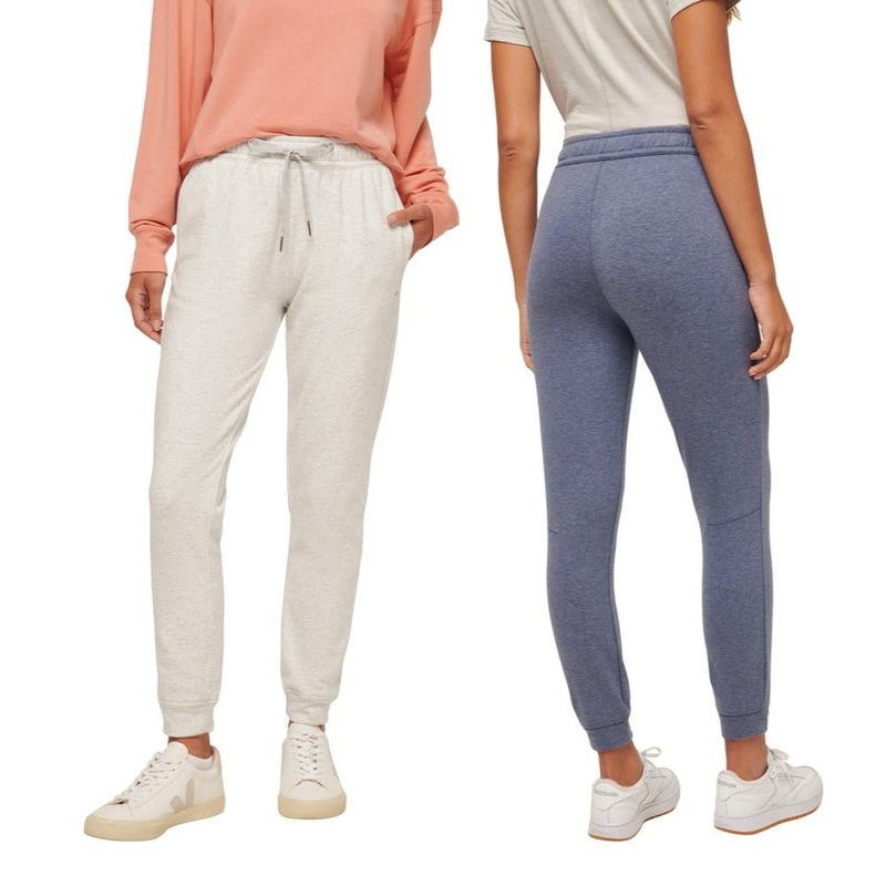 TravisMathew Women’s Cloud Tie Jogger 24 HEATHER LIGHT GREY S