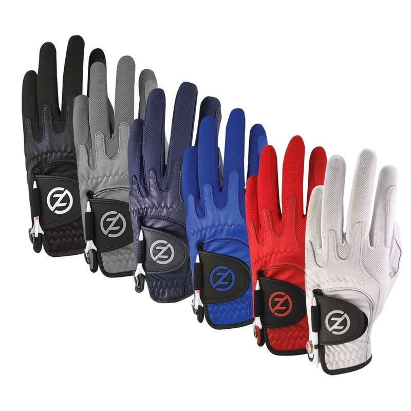 Zero Friction Men’s Cabretta Elite Golf Glove 22 NAVY OSFA Left