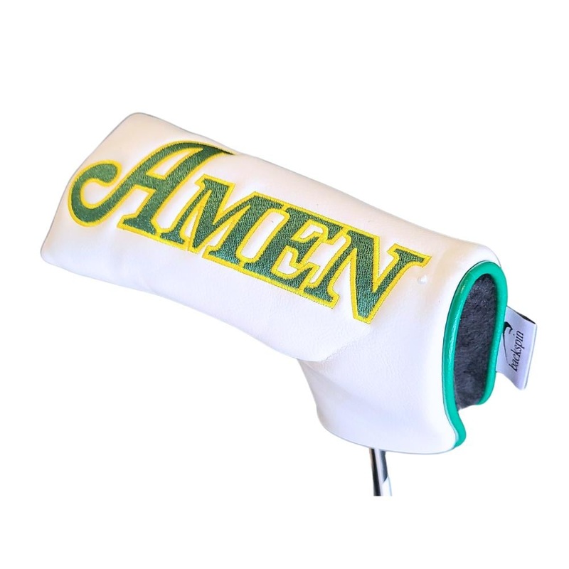 Backspin Amen Blade Putter Cover WHT BLAD
