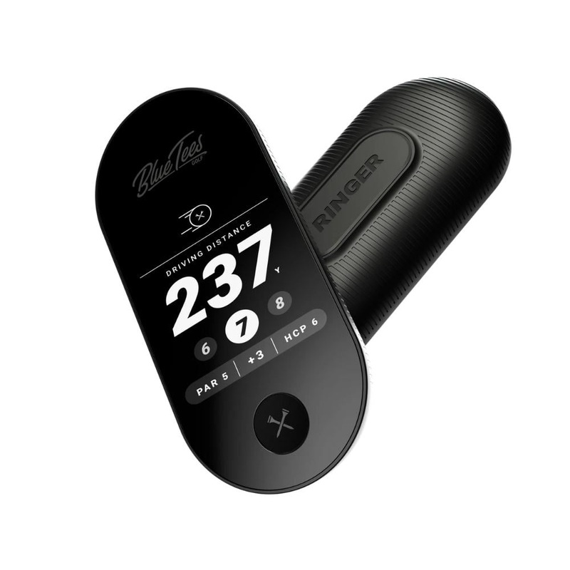 Blue Tees Ringer Golf GPS Unit NAVY