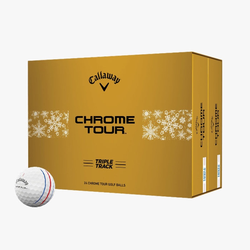 Callaway 2-Dozen Chrome Tour Triple Track Golf Balls TRIPLE TRACK