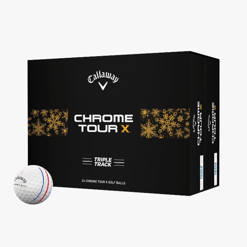 Callaway 2-Dozen Chrome Tour X Triple Track Golf Balls TRIPLE TRACK