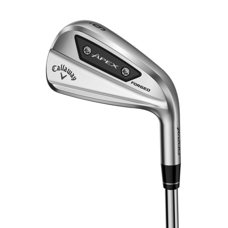 Callaway Apex Ai 200 Iron Set Right 5-PW + AW Dynamic Gold 100 Mid Steel Regular