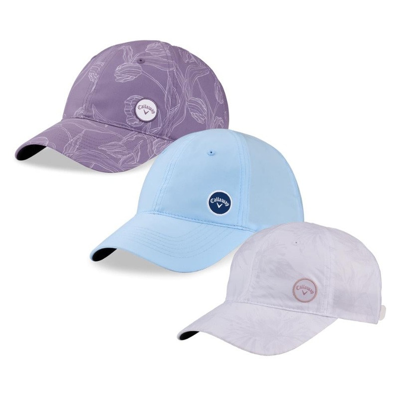 Callaway Women’s Hightail Ponytail Hat 24 WHITE TROPICAL OSFA