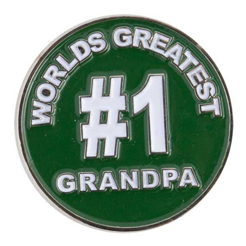 Evergolf World’s Greatest Grandpa Ball Marker GRAN