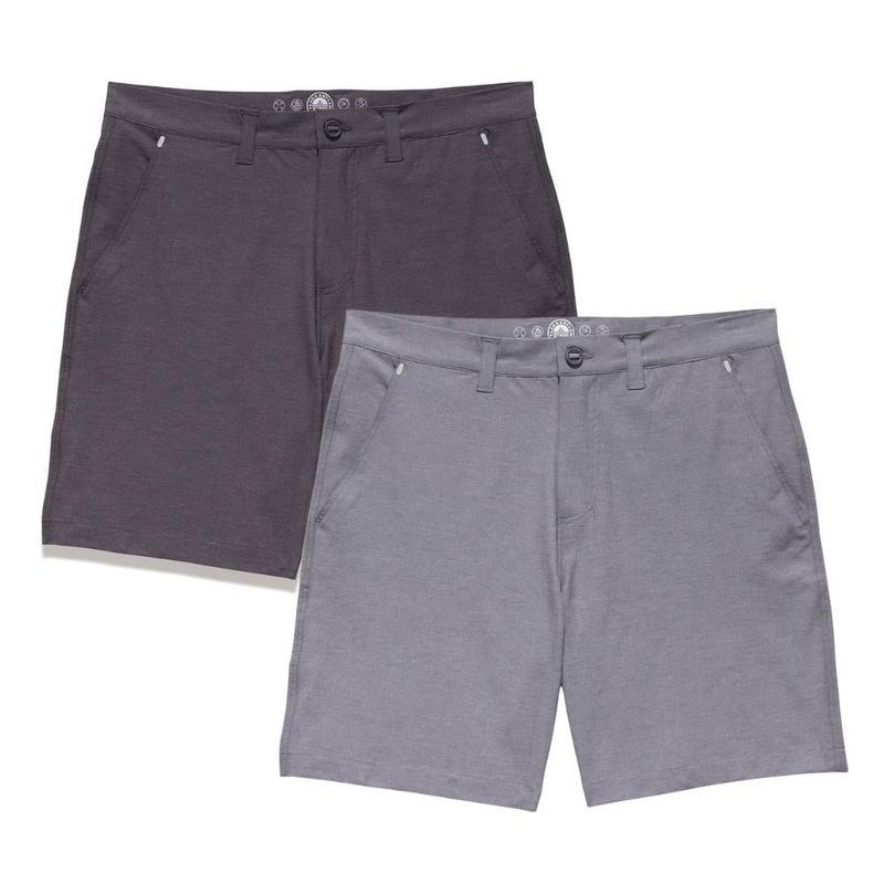 Flag & Anthem Men’s Any-Wear Slub Textured Short 24 GREY 30