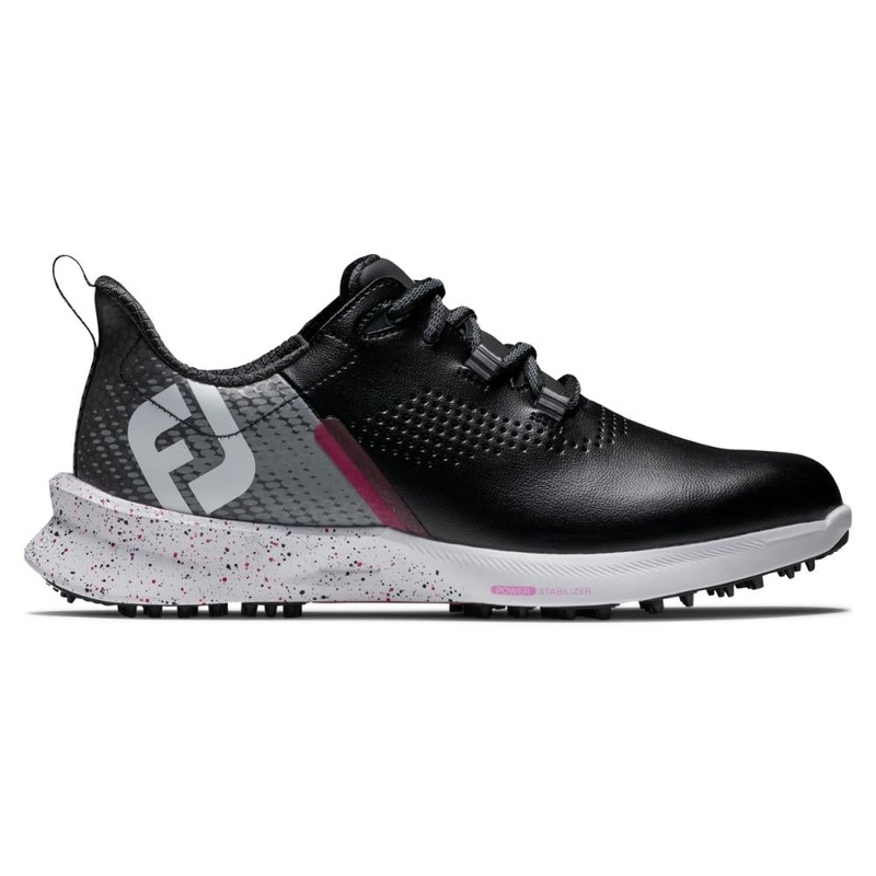 FootJoy Women’s Fuel Golf Shoe – Black/Pink Previous Season Style 90649 BLACK/PINK 6.0 Medium