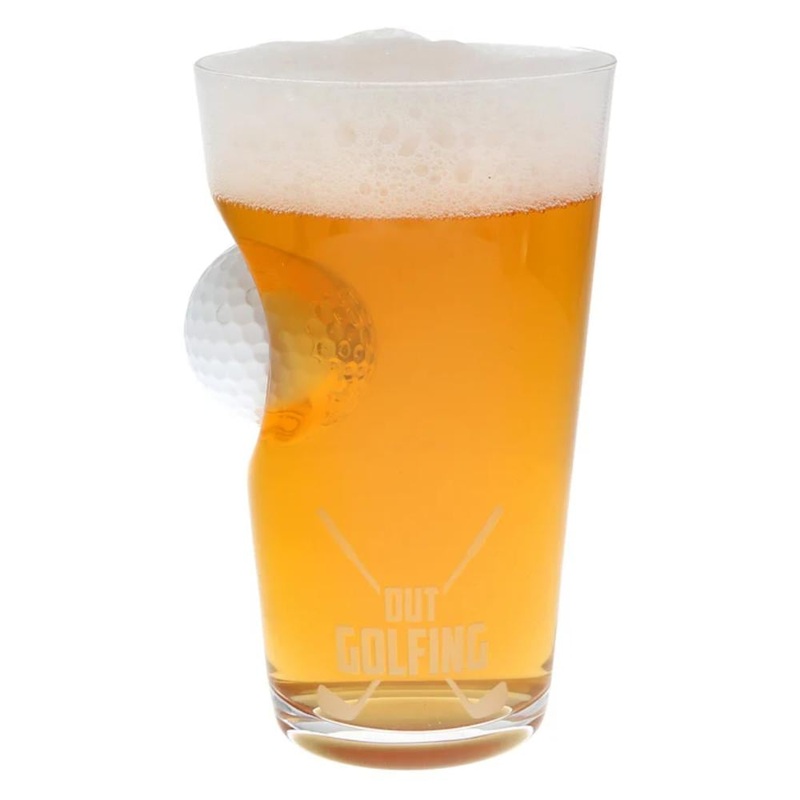 Out Golfing 15 oz Golf Ball Glass 15OZ