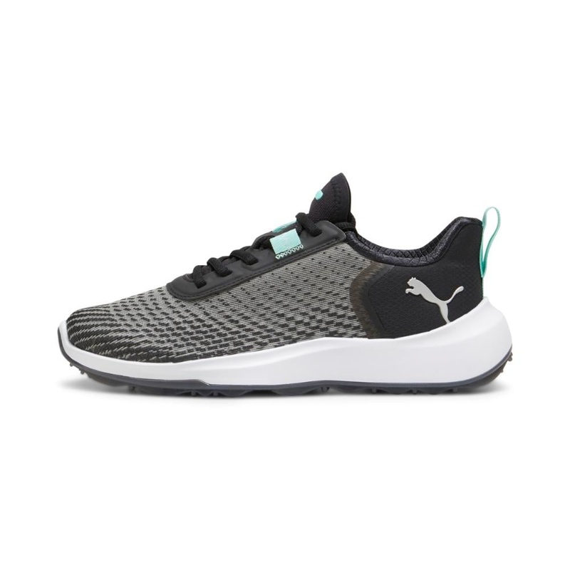 Puma Women’s Fusion Crush Sport Spikeless Golf Shoe 24 – Black/Mint BLACK/MINT 7.5 Medium