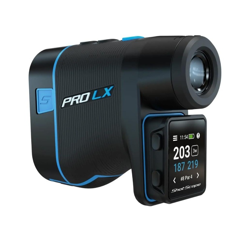Shot Scope Pro LX+ Blue Laser Rangefinder & GPS BLUE