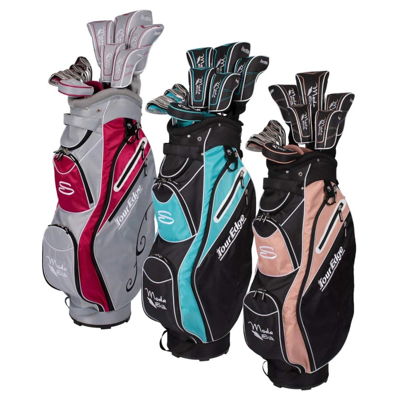 Tour Edge Women’s Moda Silk Package Golf Set BLACK/LIGHT BLUE Standard