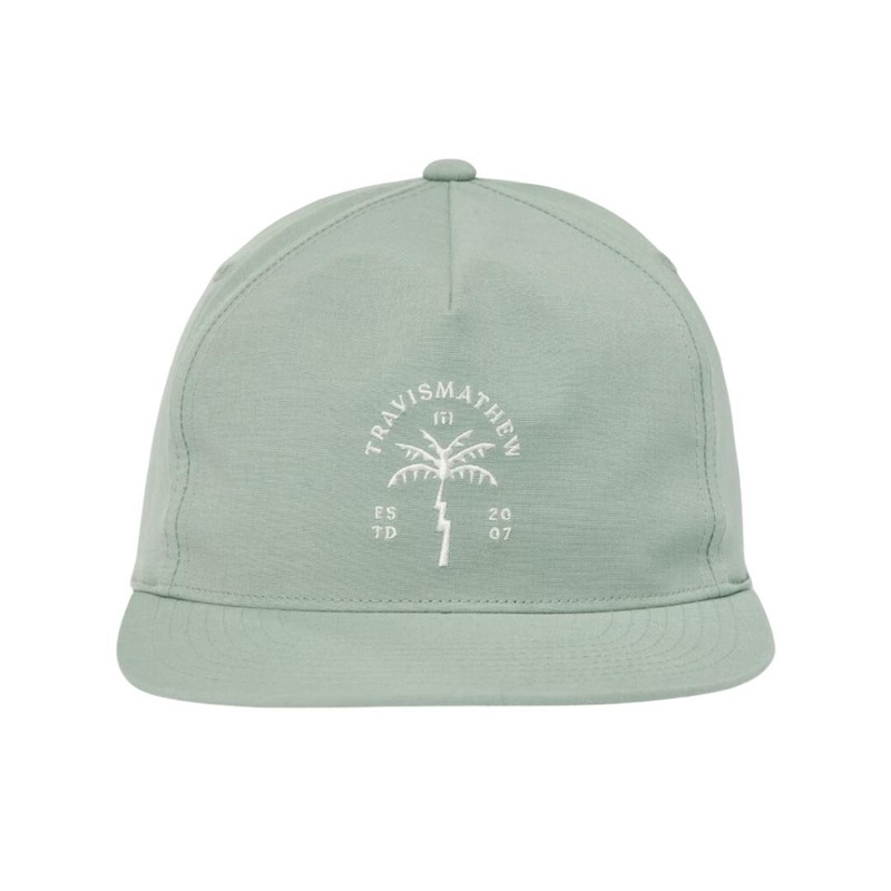 TravisMathew Men’s Finally There Snapback Hat 24 JADEITE OSFA