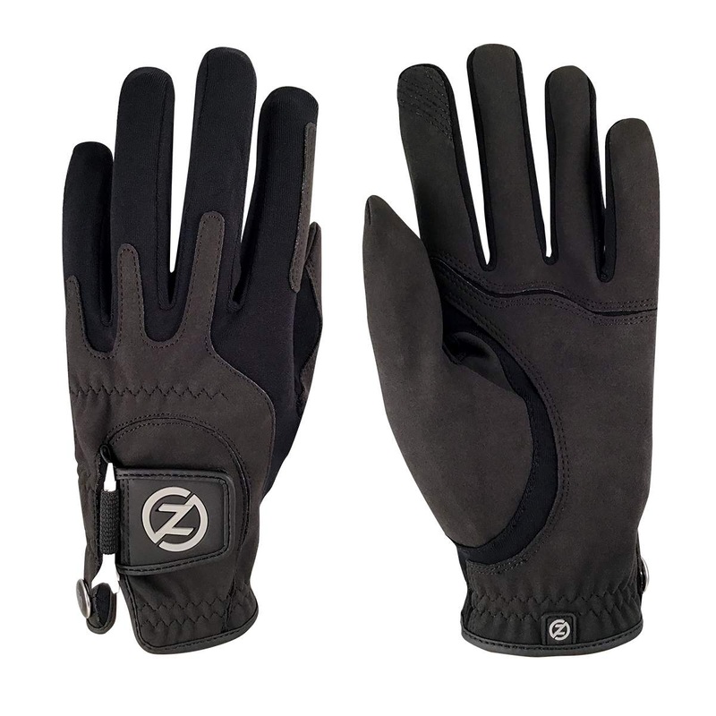 Zero Friction Men’s Storm Golf Gloves OSFA BLK