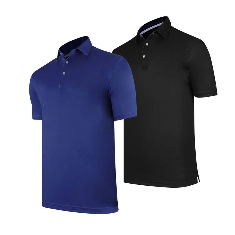 Backspin Men’s Solid Golf Polo 2023 ROYAL MD