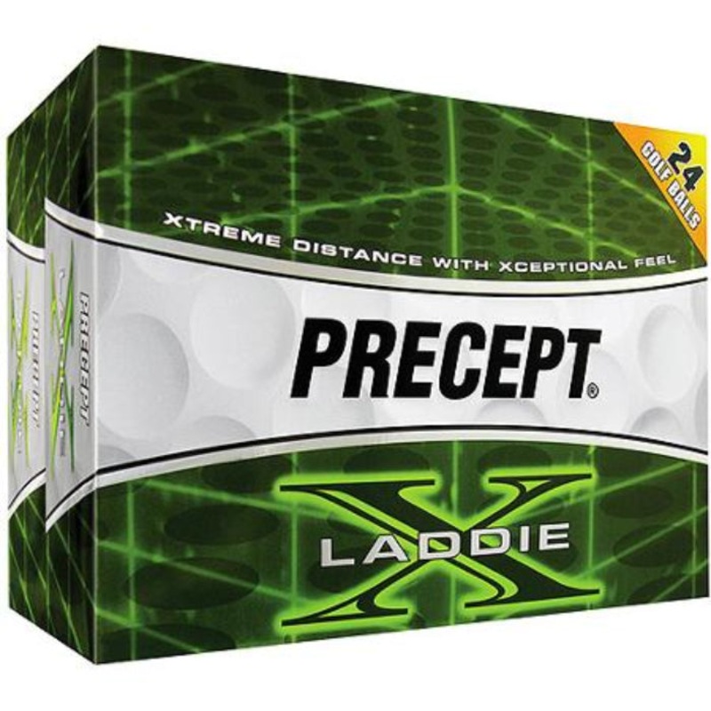 Bridgestone Precept Laddie X Golf Balls – 24 Pack WHT