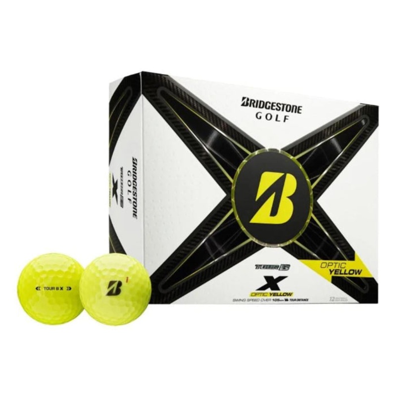 Bridgestone Tour B X Yellow Golf Balls 2024 YELLOW