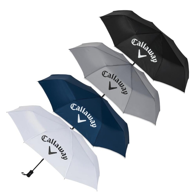 Callaway Collapsible Umbrella NVY/WHT 43