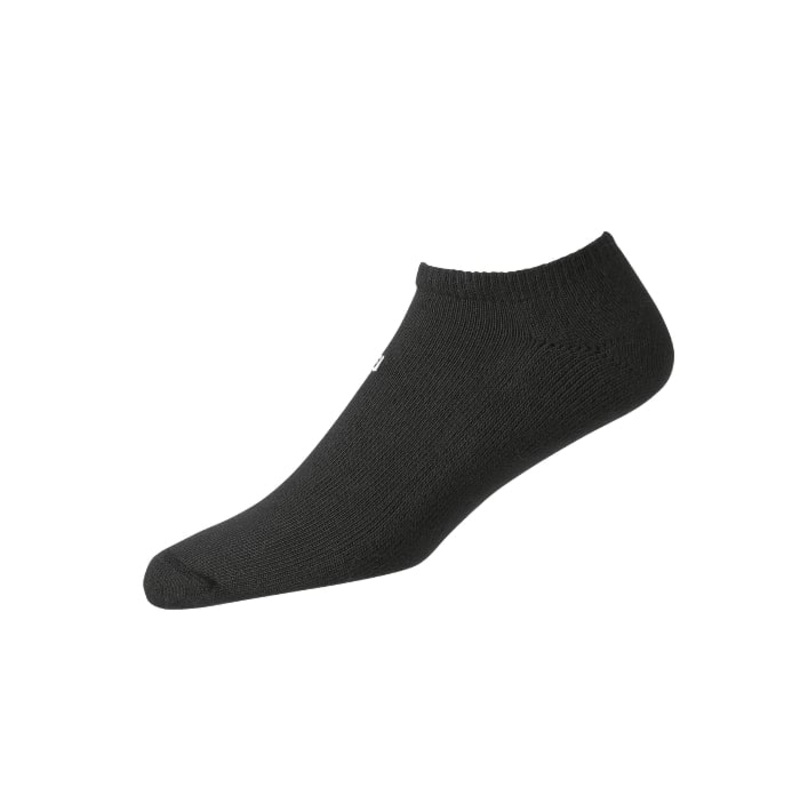FootJoy Men’s ComfortSof Low Cut Black Golf Sock BLACK