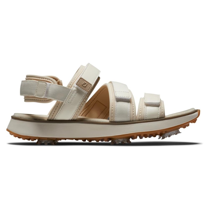 FootJoy Women’s Golf Sandal – Sand/Pink 98833 SAND/PINK 10.0 Medium