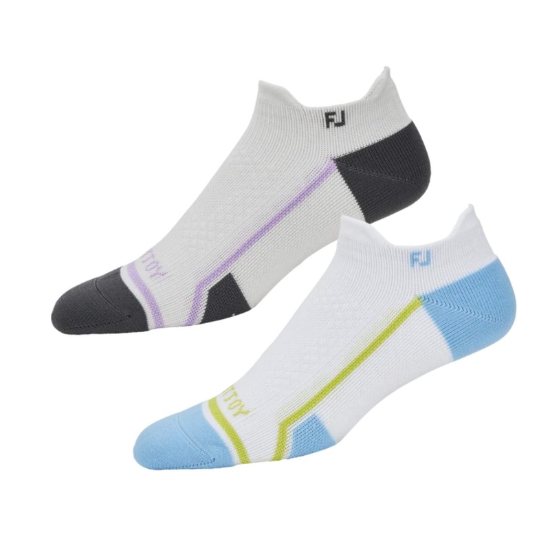FootJoy Women’s Tech D.R.Y. Roll Tab Golf Sock 23 NIMBUS CLOUD