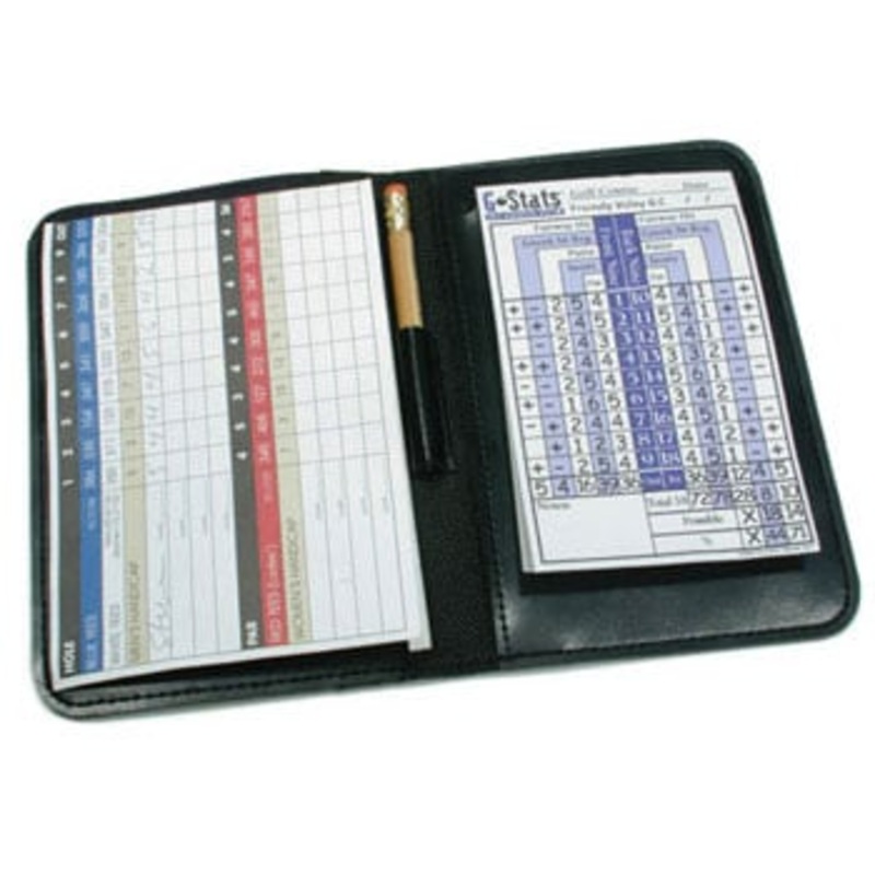 G-Stats Scorecard Holder & Stat Book BLK