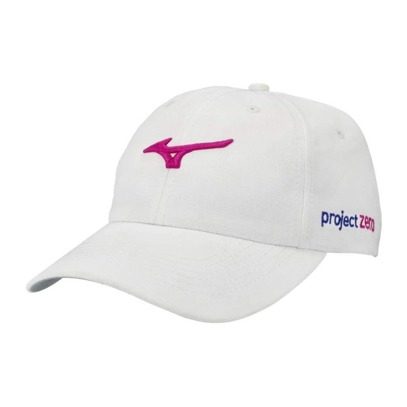 Mizuno Men’s Project Zero Tour Adjustable LW Hat 2023 WHITE OSFA