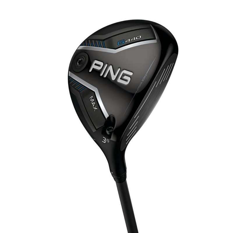 Ping G440 Max Fairway Wood Right 7 Wood Tour Chrome 2.0 75 Stiff