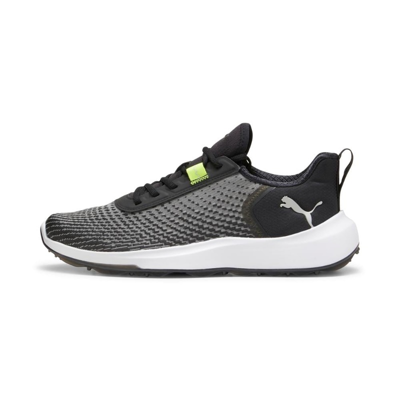 Puma Men’s Fusion Crush Sport Spikeless Golf Shoe 24 – Black/Electric Lime BLACK/ELECTRIC LIME 9.5 Medium