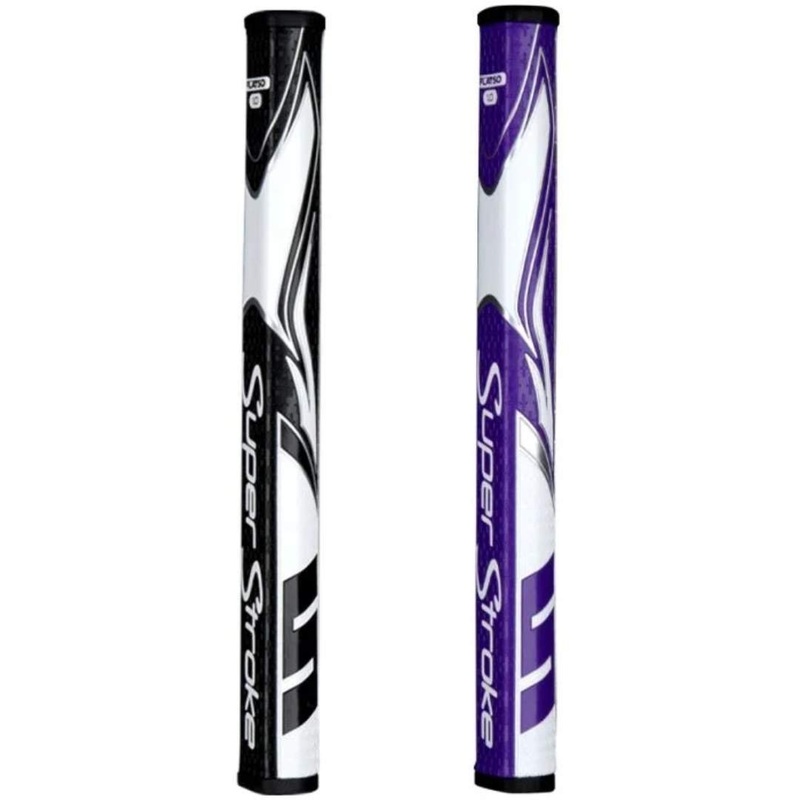 SuperStroke Zenergy Flatso 1.0 Putter Grip Black/White 1.0