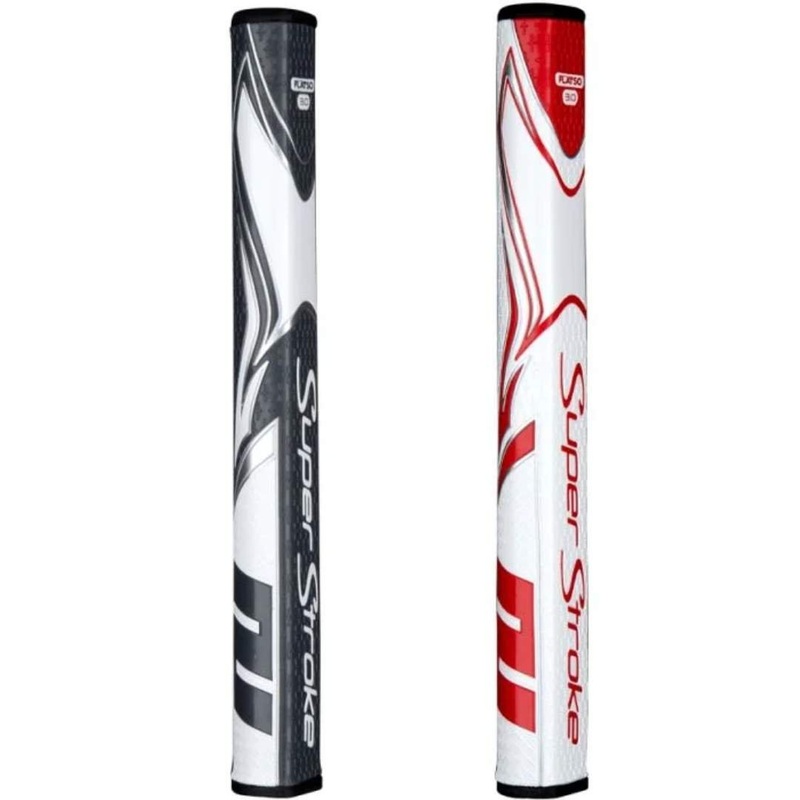 SuperStroke Zenergy Flatso 3.0 Putter Grip Black/White 3.0