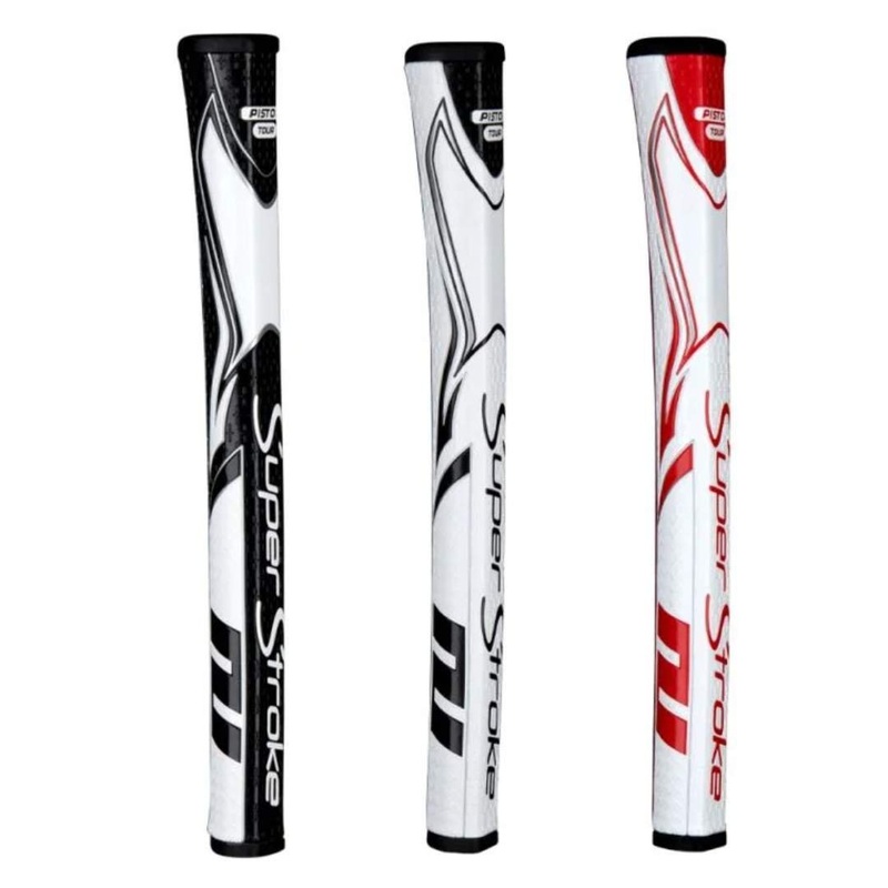 SuperStroke Zenergy Pistol GT Tour Putter Grip White/Black TOUR