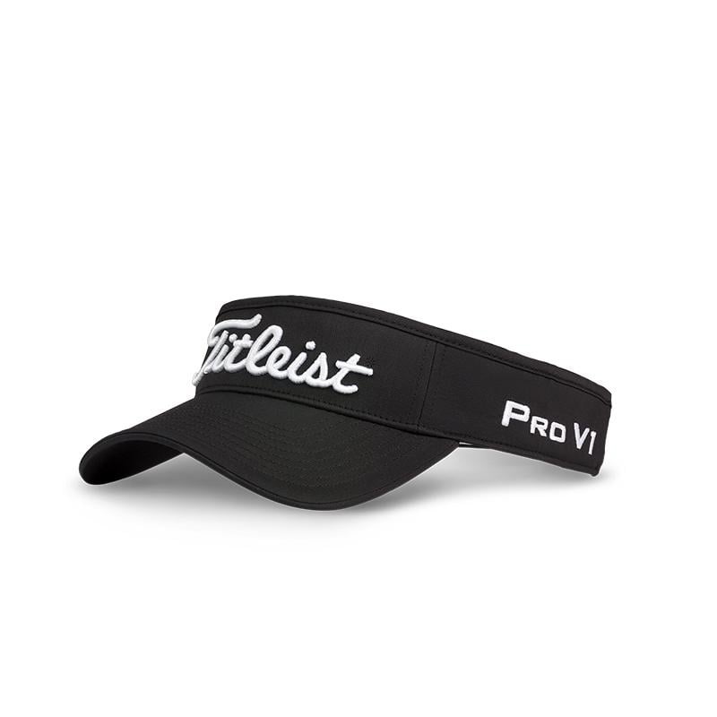 Titleist 2018 Tour Performance Visor – Staff Collection WHITE/BLACK