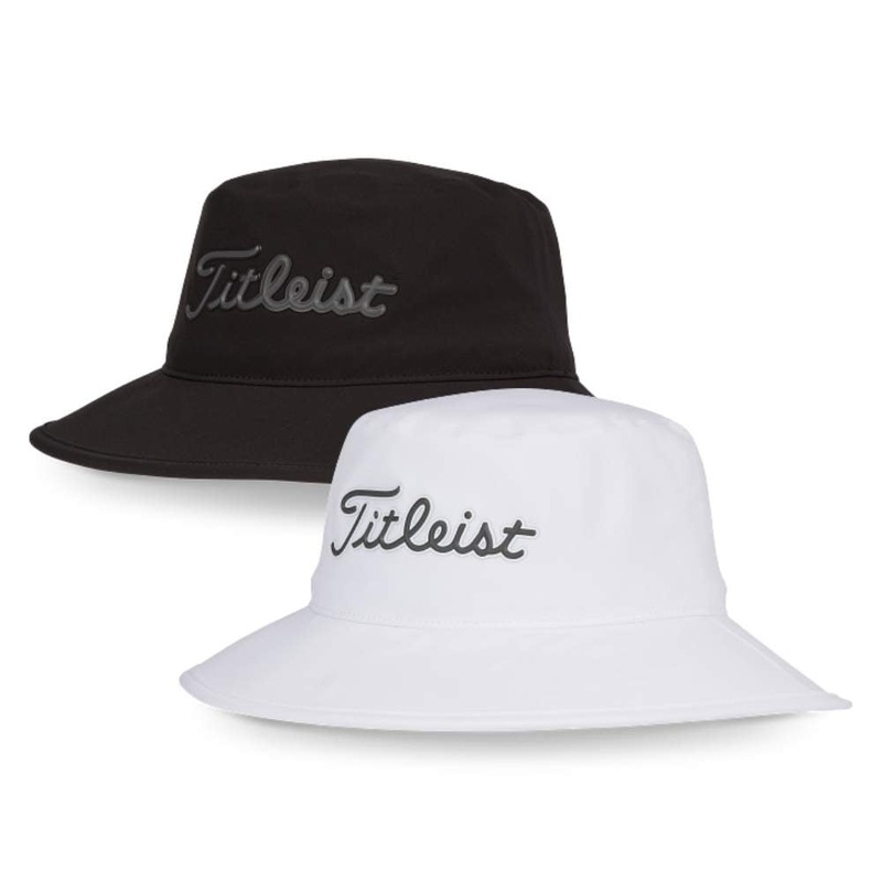 Titleist Men’s Players StaDry Bucket Hat 2023 BLACK/CHARCOAL