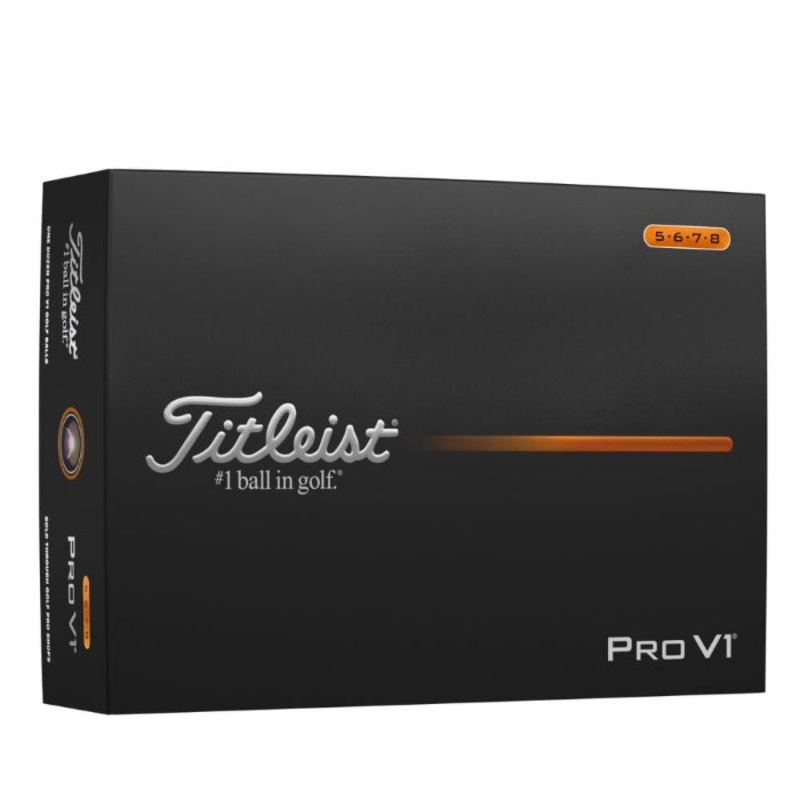 Titleist Pro V1 High Number Golf Balls 2025 HIGH NUMBERS
