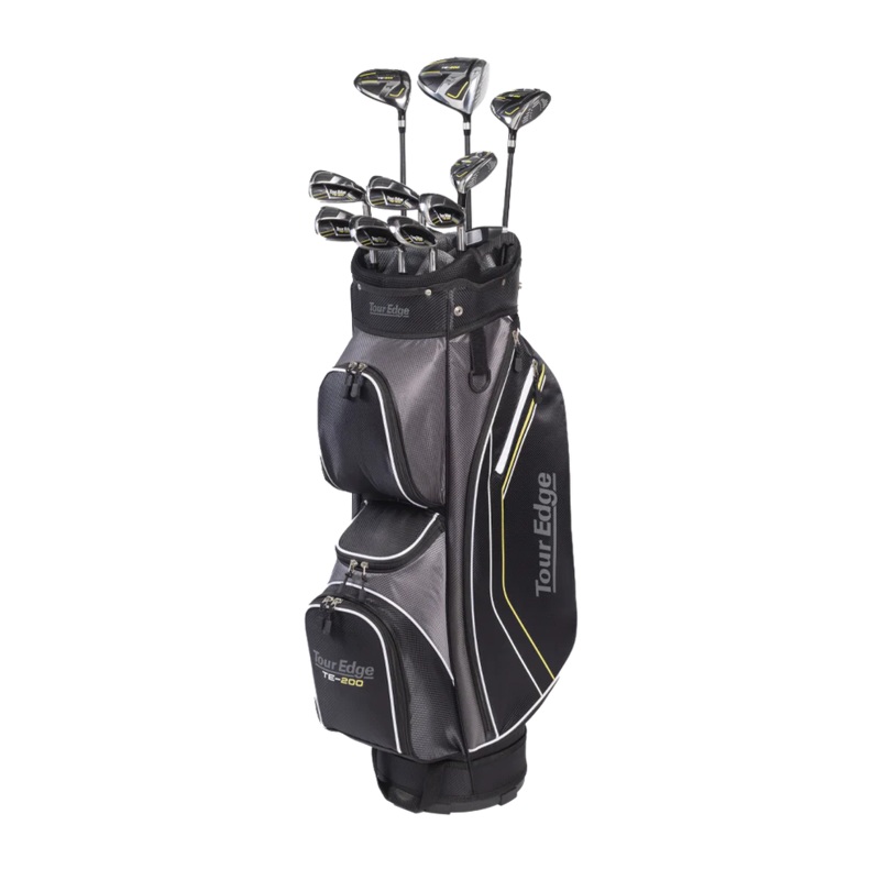 Tour Edge TE-200 Complete Set – Steel Left Steel Universal Flex Standard