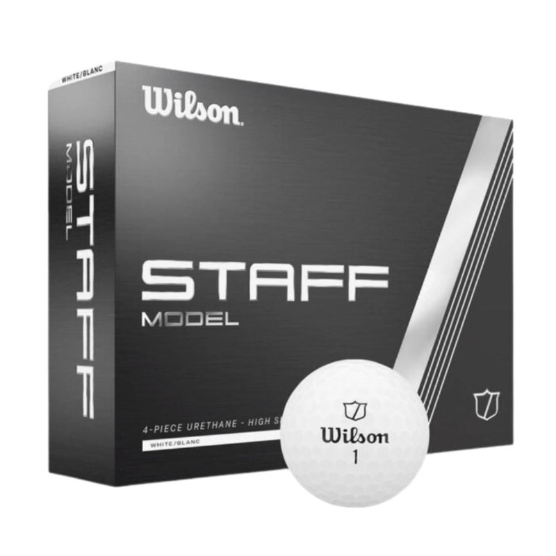 Wilson Staff Model Golf Balls WHITE
