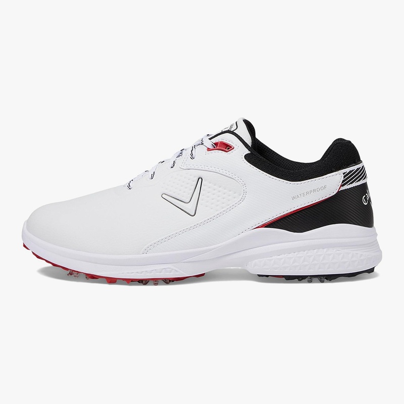 Callaway Men’s Solano TRX V3 Golf Shoes – White/Black M 9;0 Medium