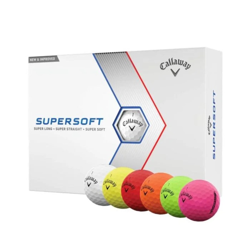 Callaway Supersoft Golf Balls 2023 WHITE