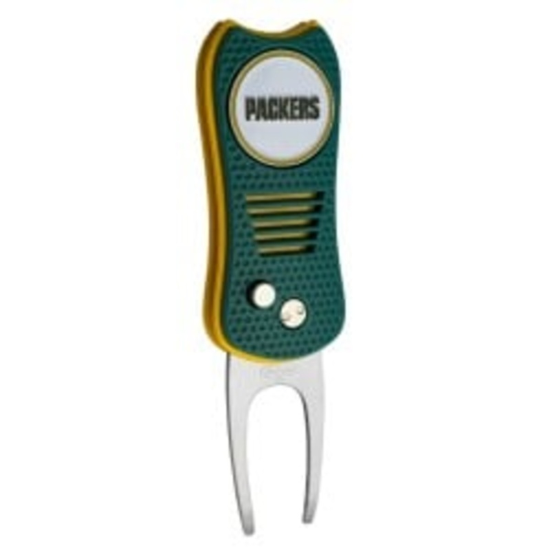 NFL Team Switchfix Divot Tool PACK Green Bay Packers