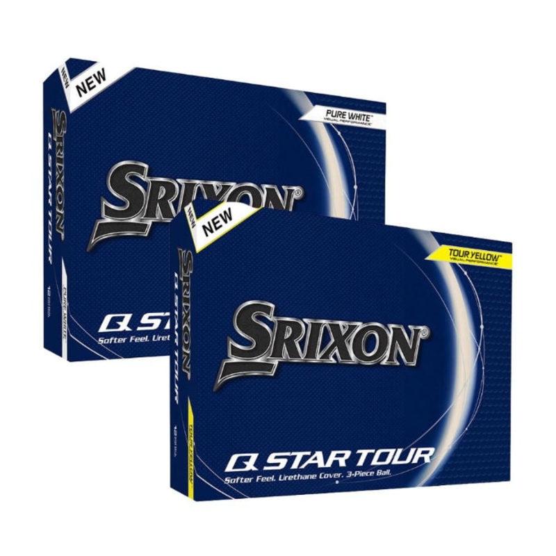 Srixon Q Star Tour 5 Golf Balls WHITE