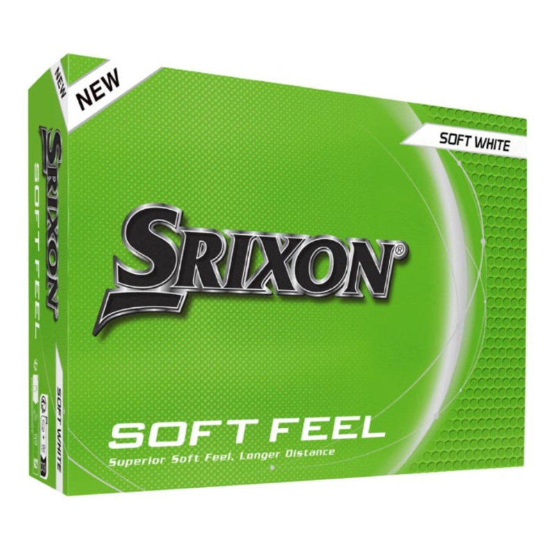 Srixon Soft Feel 14 Golf Balls WHITE