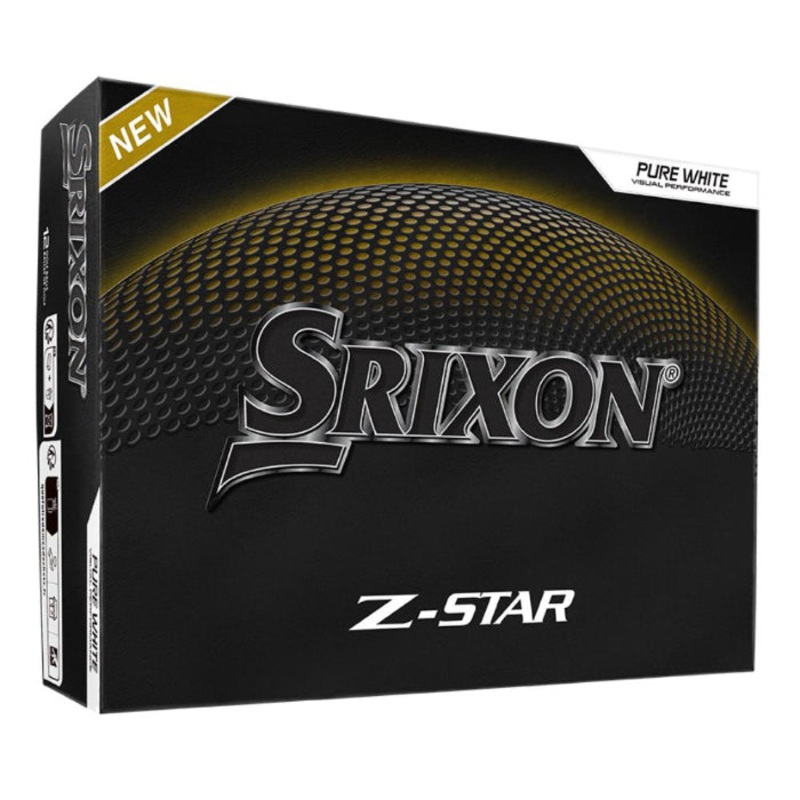 Srixon Z-Star 9 Golf Balls WHITE