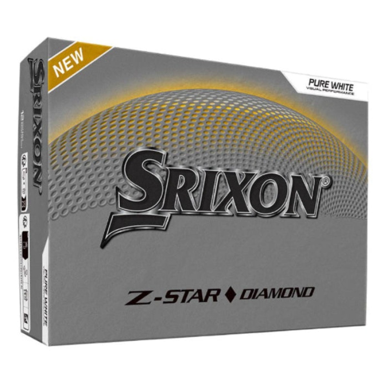 Srixon Z-Star Diamond 3 Golf Balls WHITE